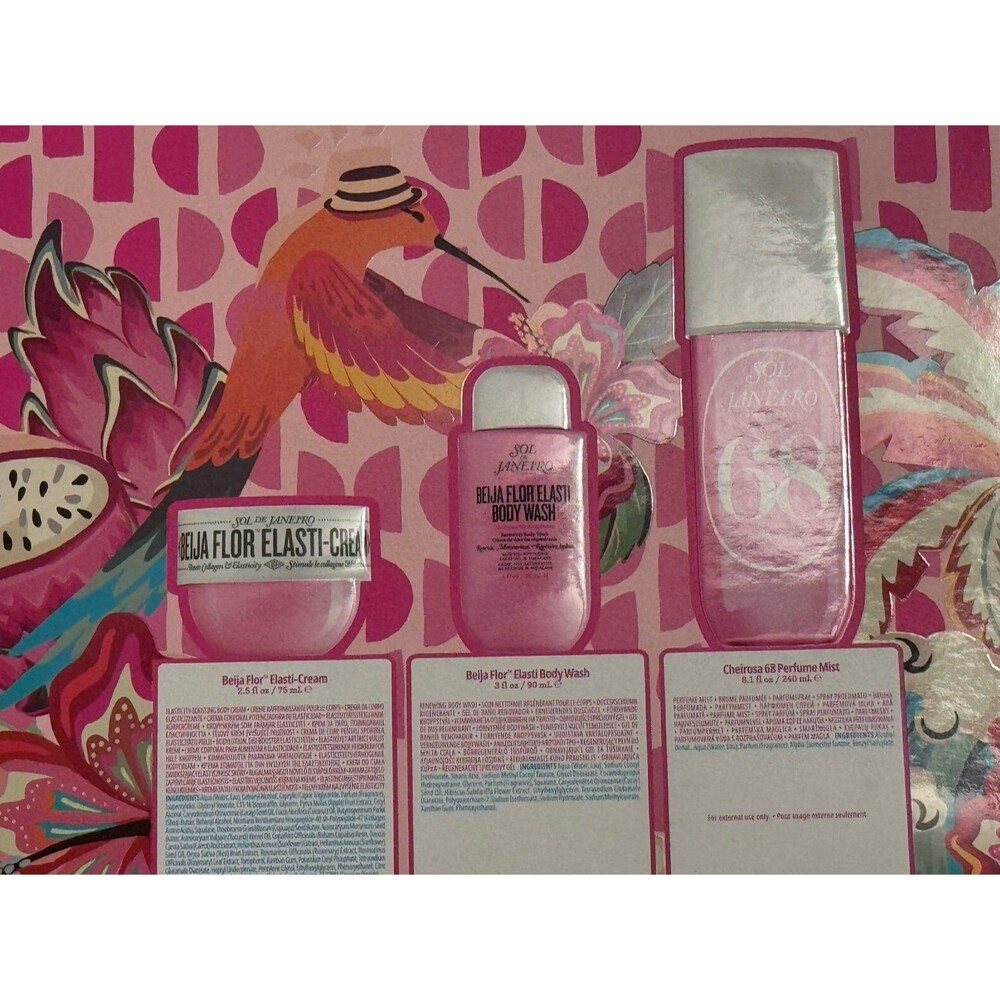 NWT, Sol De Janeiro Brand, Body Cream, Body Wash, Perfume Gift Set, #68 - Picture 5 of 12